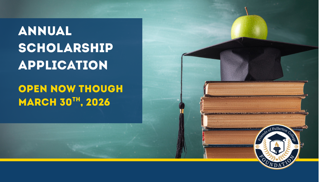 Annual Scholarship Application Image showing deadline as March 30th, 2026